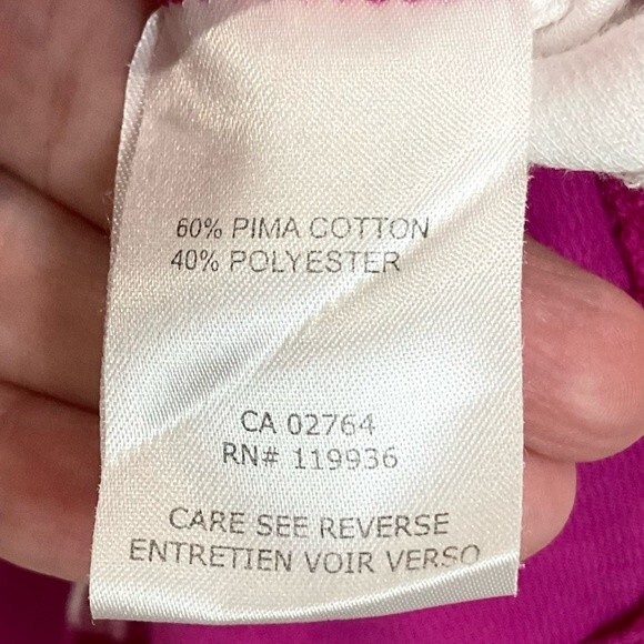 Nivo Purple Sleeveless Golf Polo Snap Front Ladies Sz Med Collared Shirt Top - Picture 3 of 5